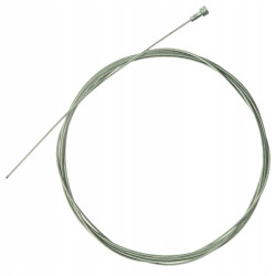 LINKA STALOWA GAZU NAPĘDU UNIWERSALNA KOŃCÓWKA ''WALEC'' 2,5 METRA / 1,5 mm