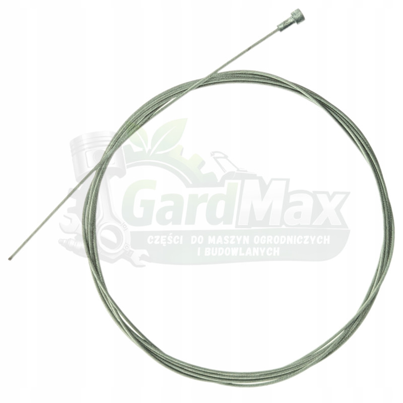 LINKA STALOWA GAZU NAPĘDU UNIWERSALNA KOŃCÓWKA ''WALEC'' 2,5 METRA / 1,5 mm