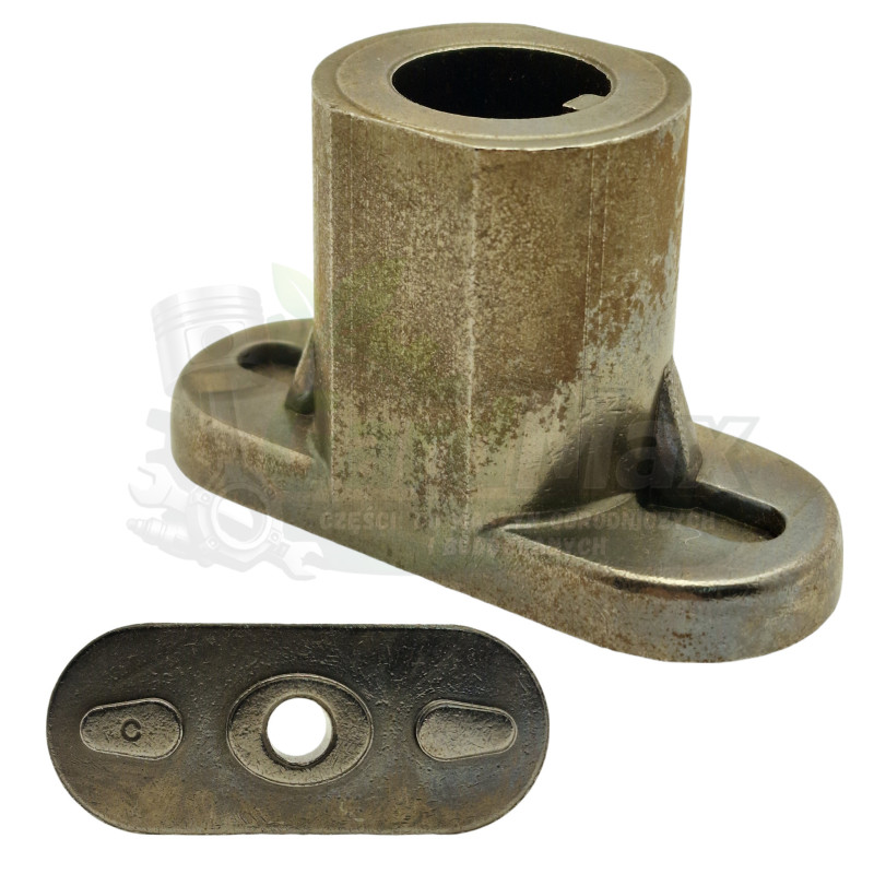 UCHWYT NOŻA KOSIARKI NAC RYOBI WAŁEK 22,2 mm WYS. 50 mm NOWY TYP