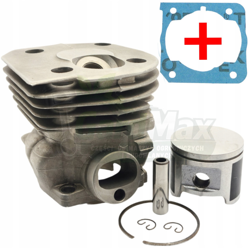 CYLINDER KOMPLET PILARKA HUSQVARNA 346 350 351 353 45mm NIKASIL +USZCZELKA
