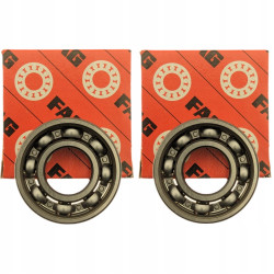 ZESTAW ŁOŻYSK WAŁU 15x35x11 mm STIHL HUSQVARNA ECHO WACKER 6202/C3 FAG