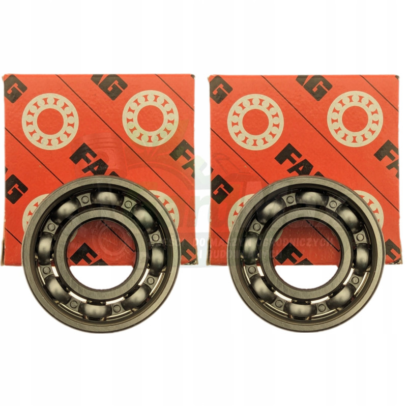 ZESTAW ŁOŻYSK WAŁU 15x35x11 mm STIHL HUSQVARNA ECHO WACKER 6202/C3 FAG