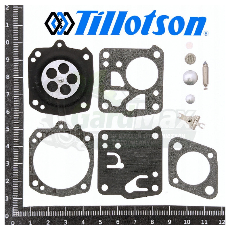 ZESTAW NAPRAWCZY GAŹNIKA WACKER BS ECHO SHIBURA TILLOTSON RK-26HS ORYGINAŁ
