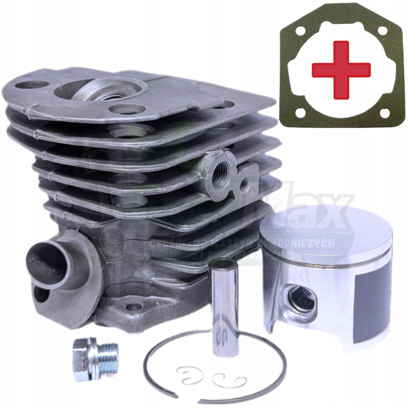 CYLINDER KOMPLET HUSQVARNA 50 51 55 EPA RANCHER 46 mm NIKASIL +USZCZELKA