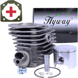 CYLINDER KOMPLET HUSQVARNA 50 51 55 EPA RANCHER 46 mm FLYWAY +USZCZELKA