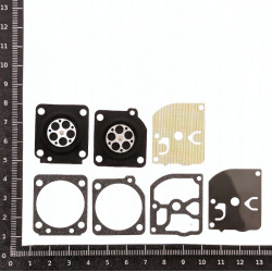 MEMBRANY GAŹNIKA HUSQVARNA 137 142 DOLMAR PS460 PS500 PS510 ZAMA GND-27