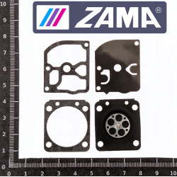 MEMBRANY GAŹNIKA HUSQVARNA 445 450 JONSERED MCCULLOCH ZAMA GND-81 ORYGINAŁ