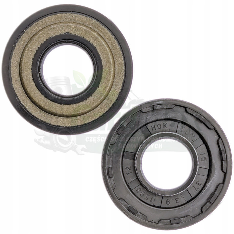 USZCZELNIACZ WAŁU 15x37x3,9 mm HUSQVARNA 445 445E 450 450E