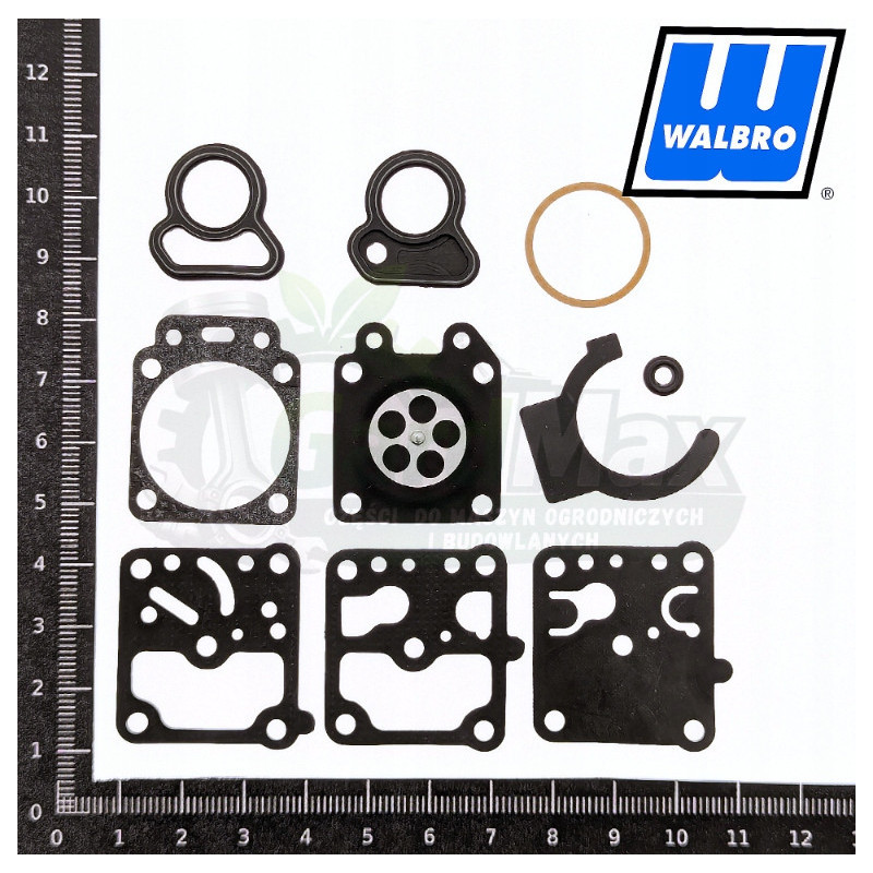 MEMBRANY GAŹNIKA ECHO EFCO SHINDAIWA ROBIN SUBARU WALBRO D10-WZ ORYGINAŁ