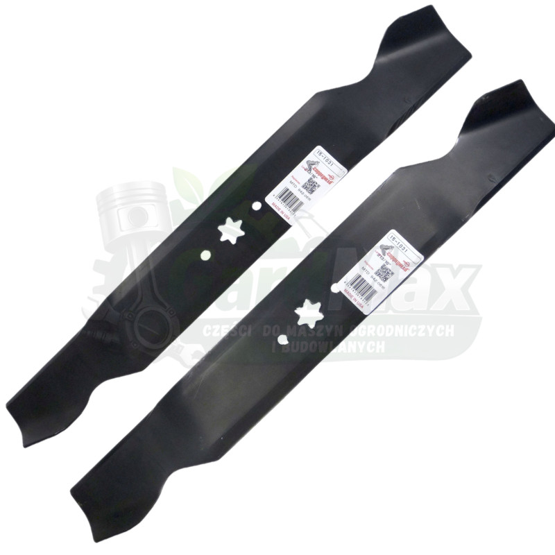 NÓŻ TRAKTORKA MTD GUTBROD YARDMAN DECK 97cm 38" 49cm 2 NOŻE