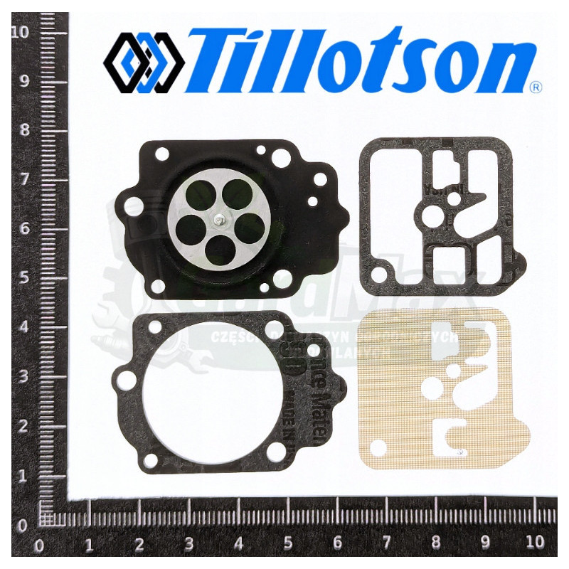 MEMBRANA GAŹNIKA TILLOTSON DG-1HK DOLMAR 112 ALPINA CASTOR 700 800