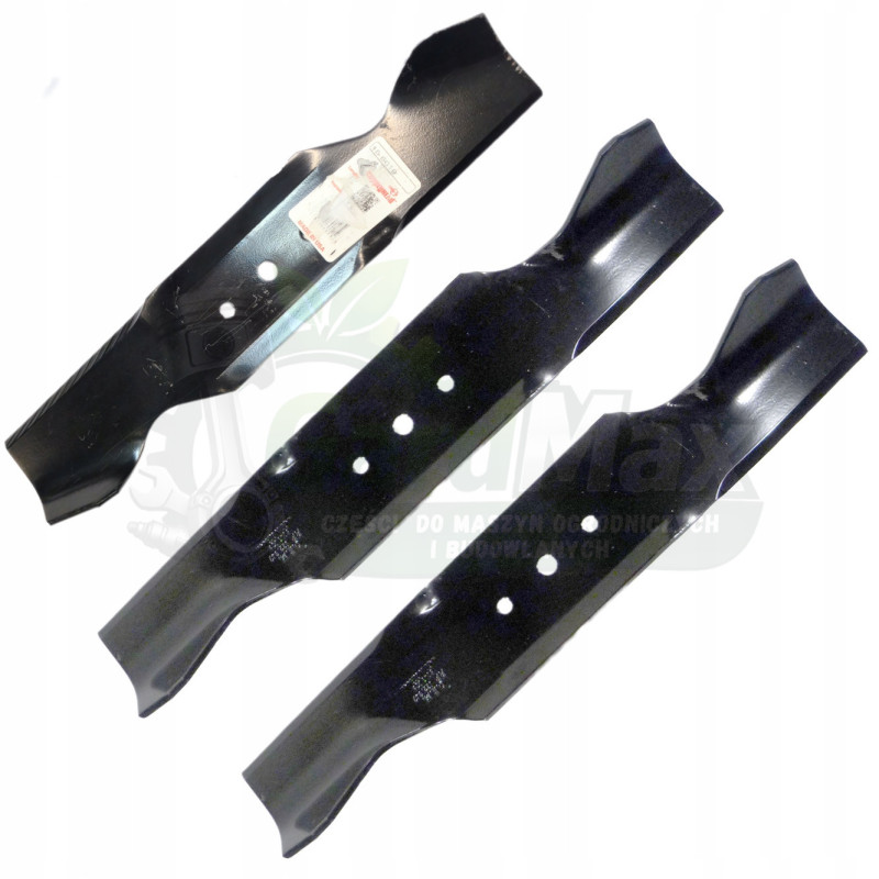 KOMPLET 3 NOŻY KOSIARKA MTD YARDMAN GUDBROD (DECK 117 cm 46'') TNĄCE 3 szt