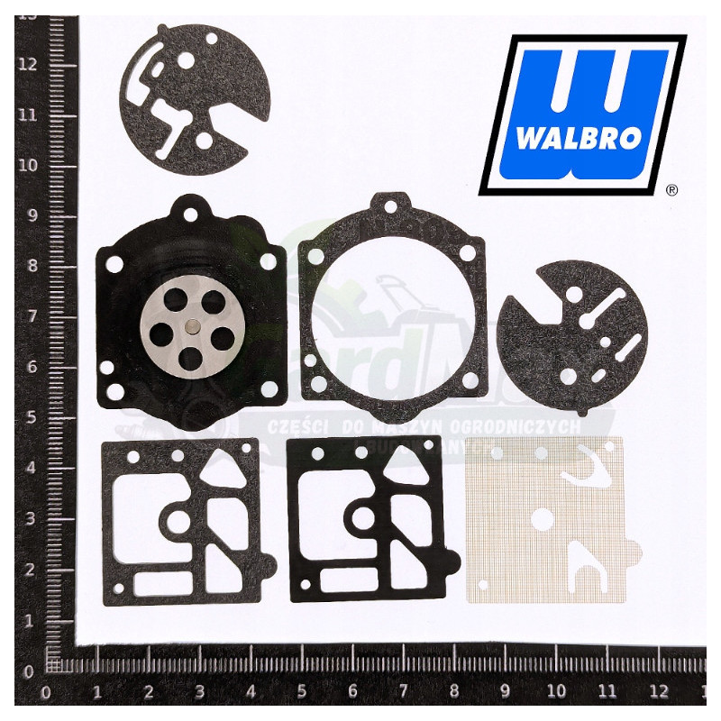 MEMBRANY GAŹNIKA ECHO MCCULLOCH POULAN 3400 4000 WALBRO D10-HDB ORYGINAŁ
