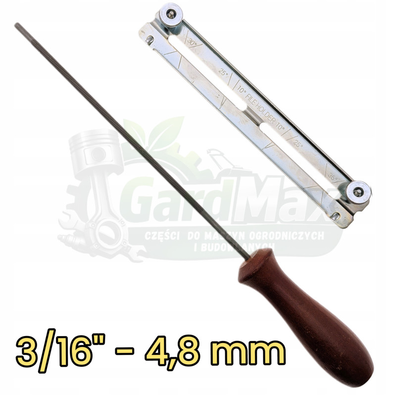 PROWADNICA PILNIKA DO OSTRZENIA 4,8 mm - ZESTAW 3/16''