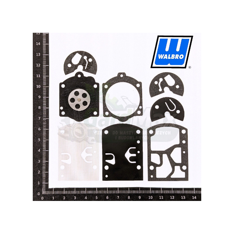 MEMBRANY GAŹNIKA DOLAMR 166 SOLO WB WALBRO D11-WB ORYGINAŁ