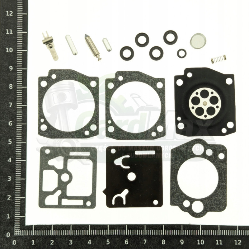 ZESTAW NAPRAWCZY GAŹNIKA HUSQVARNA K750 K760 ZAMA RB-189 C3 - EL43C EL53