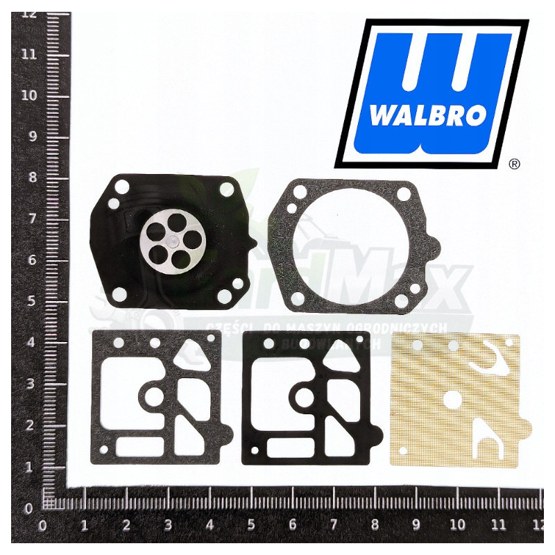 MEMBRANY GAŹNIKA STIHL MS 270 280 290 310 390 440 WALBRO D10-HD ORYGINAŁ