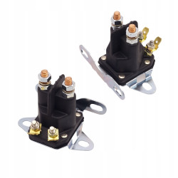 SOLENOID 12V DO TRAKTORA MTD, MURRAY, SNAPPER, TORO - 2-PIN WŁĄCZNIK