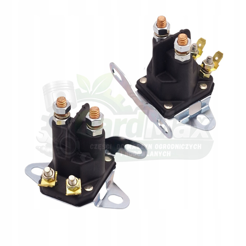 SOLENOID 12V DO TRAKTORA MTD, MURRAY, SNAPPER, TORO - 2-PIN WŁĄCZNIK