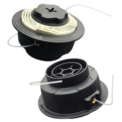 GŁOWICA ŻYŁKOWA 100 mm STIHL FS38 FS40 FS45 FS46 FS50 FSE60 FSE71 8x1.25