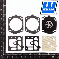 MEMBRANY GAŹNIKA HUSQVARNA 357XP 359XP ROBIN EH12 WALBRO D24-HDA ORYGINAŁ