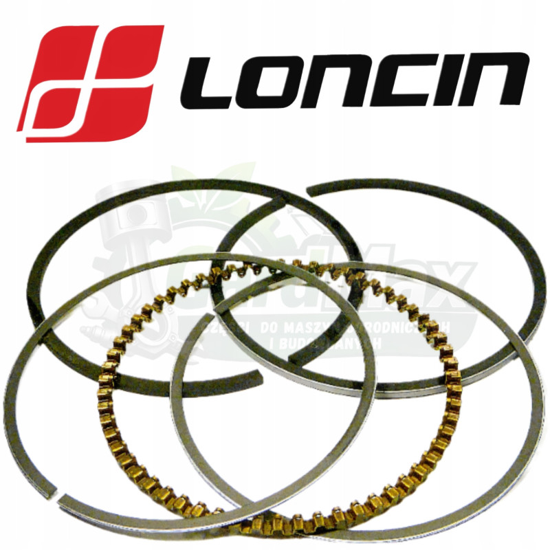 PIERŚCIENIE TŁOKOWE LONCIN 70 mm GR. 1,0/1,0/2,5 mm ORYGINALNE
