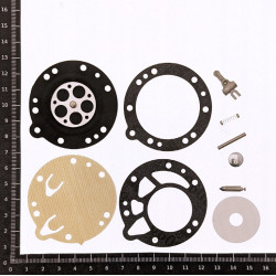 ZESTAW NAPRAWCZY GAŹNIKA STIHL 08S 070 080 TS350 TS 60 AVS ZAMA RB-42