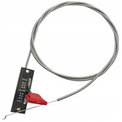 LINKA GAZU 180cm METALOWA DO KOSIAREK I INNYCH URZĄDZEŃ UNIWERSALNA