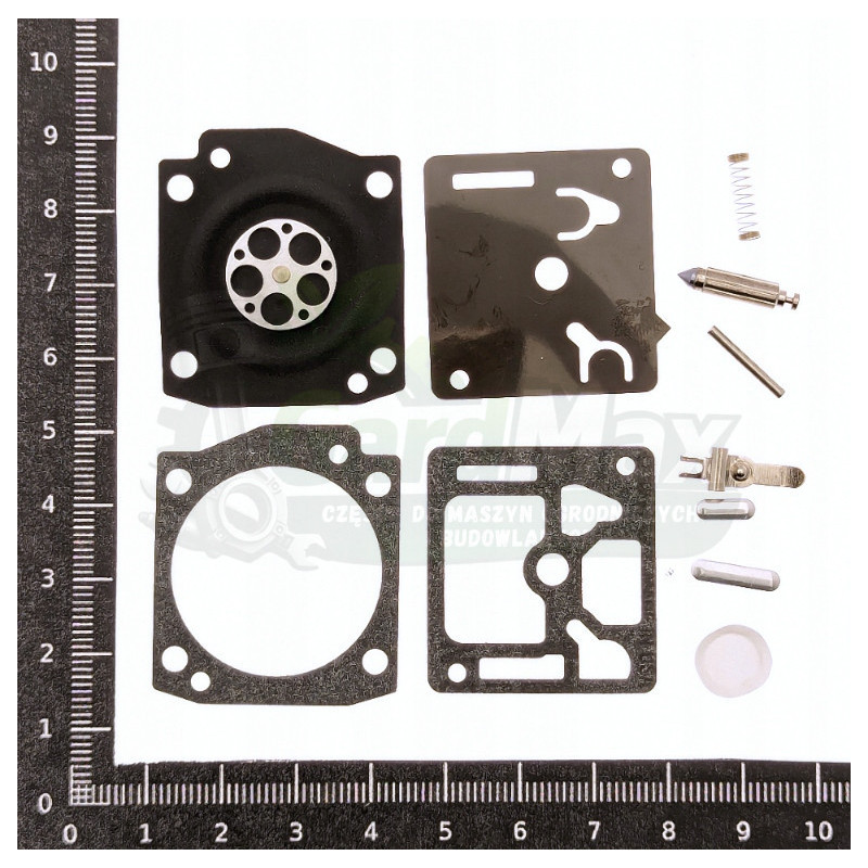ZESTAW NAPRAWCZY GAŹNIKA HUSQVARNA 340 345 346 350 351 353 ZAMA RB-122