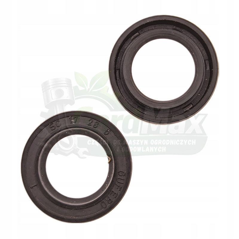 USZCZELNIACZ GUMOWANY UNIWERSALNY 17x28x5mm