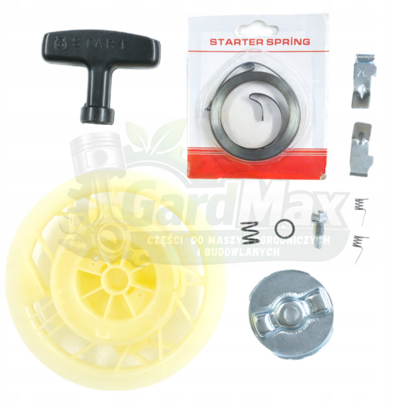 KOMPLET NAPRAWCZY ROZRUSZNIKA GX120 GX160 HONDA ZABIERAKI METALOWE