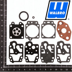 MEMBRANY GAŹNIKA ECHO OLEOMAC HONDA GX22 GX31 STIHL WALBRO D11-WYL ORYGINAŁ