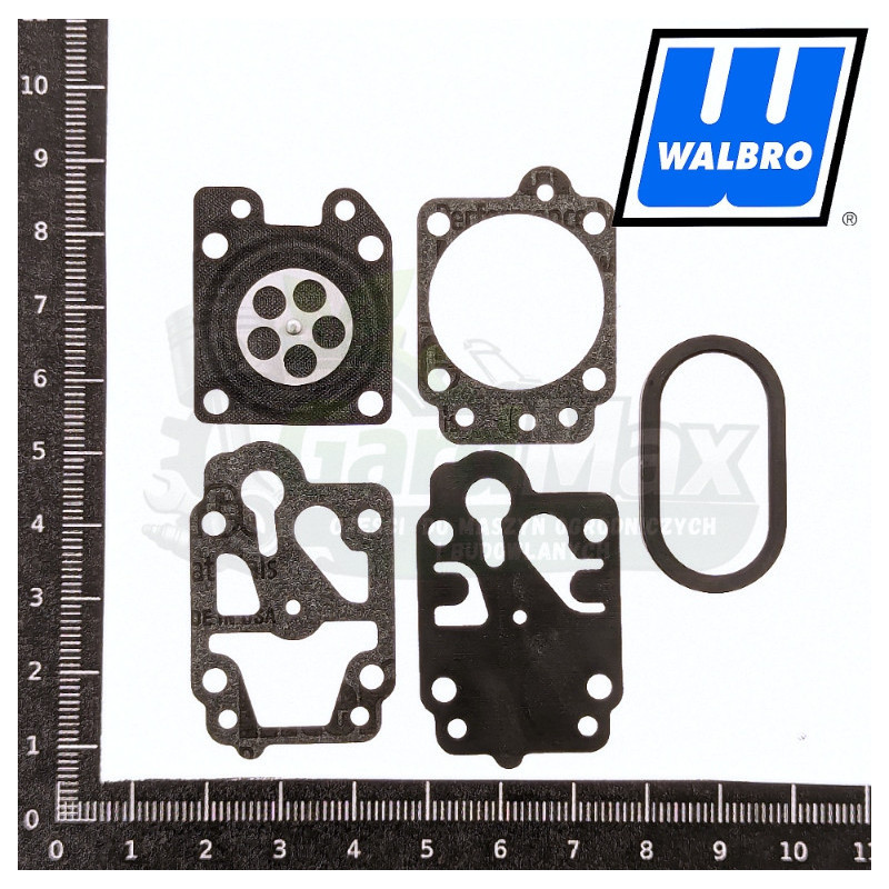 MEMBRANY GAŹNIKA KAWASAKI TEX TH FJ FC 180V MAKITA WALBRO D20-WYA ORYGINAŁ