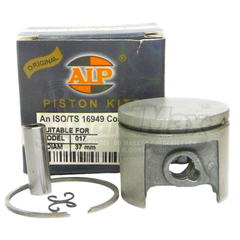 TŁOK KOMPLET STIHL 017 MS170 11300302000 śr. 37 mm sw. 8 mm AIP