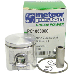 TŁOK KOMPLET HUSQVARNA 232R śr. 35 mm sw. 10 mm Meteor Piston