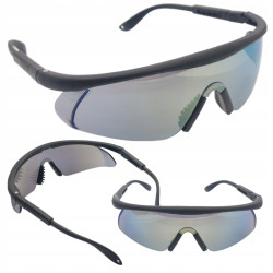 OKULARY OCHRONNE LUSTRZANE REGULOWANE UNIWERSALNE