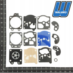 MEMBRANY GAŹNIKA ALPINA-CASTOR BLUE-BIRD ECHO EFCO WALBRO D10-WAT ORYGINAŁ