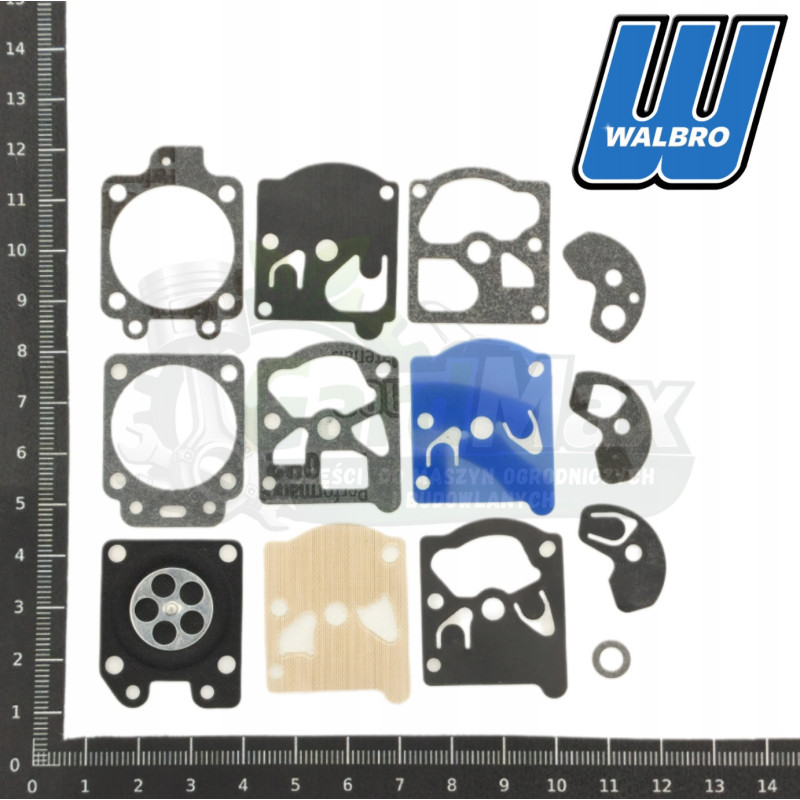 MEMBRANY GAŹNIKA ALPINA-CASTOR BLUE-BIRD ECHO EFCO WALBRO D10-WAT ORYGINAŁ