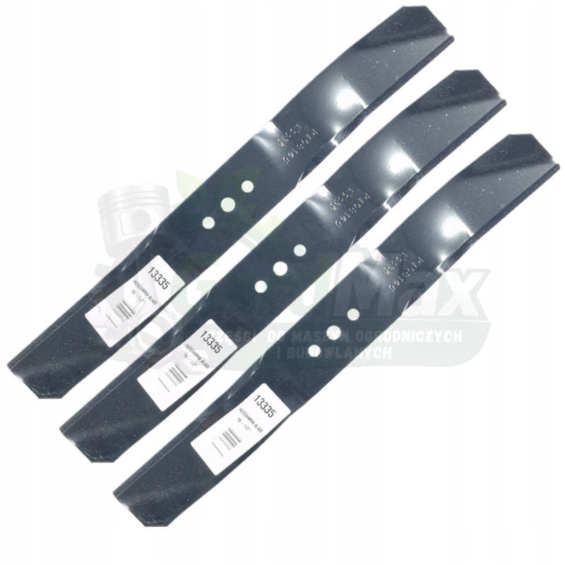 NOŻE KOSIARKA TRAKTOREK HUSQVARNA Rider 15T 316T 16,5'' 41,5 cm MIELĄCE 3szt