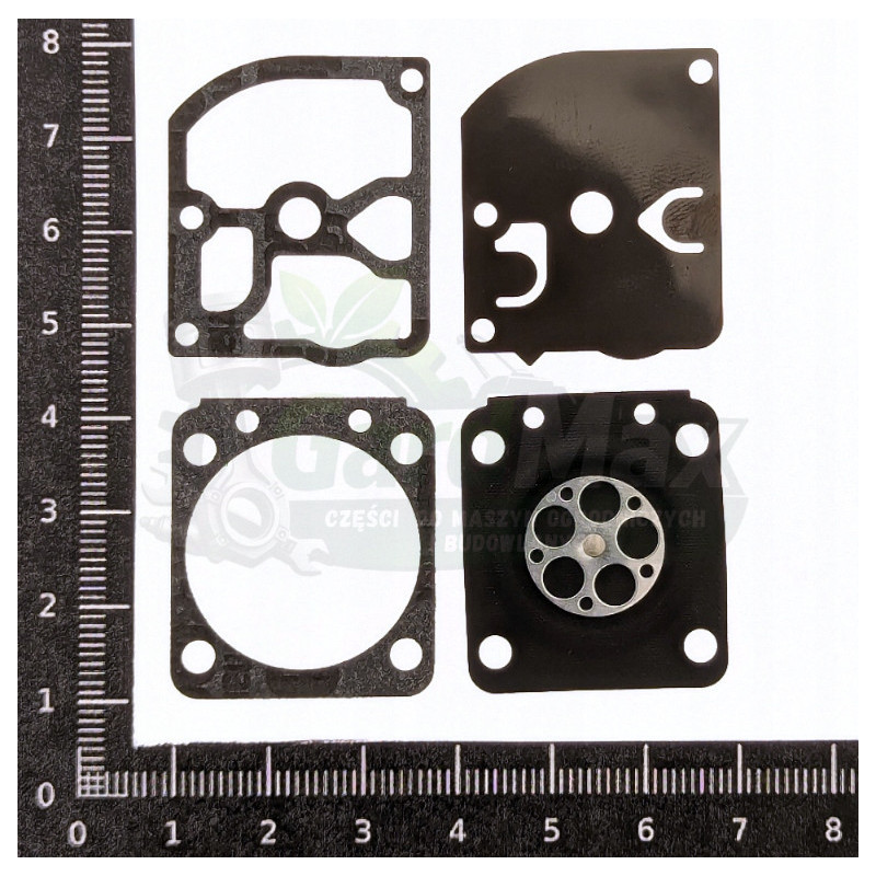 MEMBRANY GAŹNIKA HUSQVARNA 445 450 JONSERED MCCULLOCH CS450 ZAMA GND-81