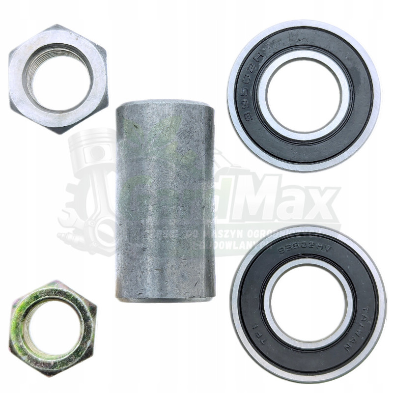 ZESTAW NAPRAWCZY ADAPTERA 1x TULEJA, 2x NAKRĘTKA, 2x ŁOŻYSKO MURRAY