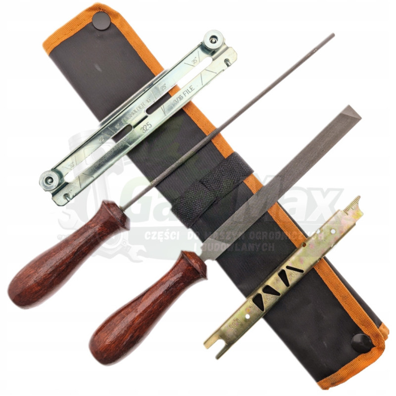 ZESTAW DO OSTRZENIA ŁAŃCUCHÓW DO PILAREK 5 ELEMENTÓW 3/16'' - 4,8 mm KOMPLET