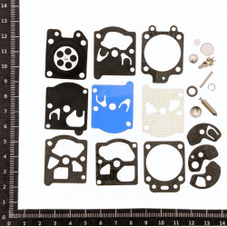 ZESTAW NAPRAWCZY GAŹNIKA STIHL HUSQVARNA MAKITA ECHO DOLMAR WALBRO K10-WAT