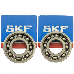 ZESTAW ŁOŻYSK WAŁU 17x40x12 mm HUSQVARNA K960 K1250 395 394 6203/C3 SKF