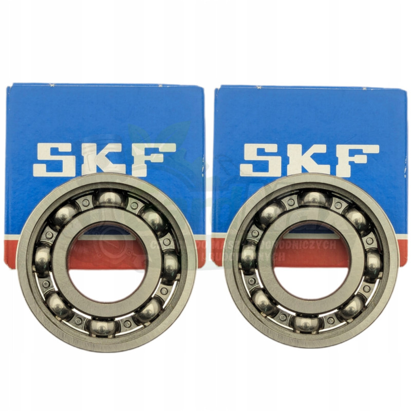 ZESTAW ŁOŻYSK WAŁU 17x40x12 mm HUSQVARNA K960 K1250 395 394 6203/C3 SKF