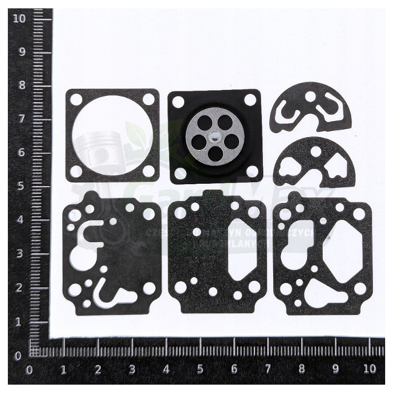 MEMBRANY GAŹNIKA KAWASAKI TH48, SHINDAIWA B530 ELITE, TEIKEI TK-6
