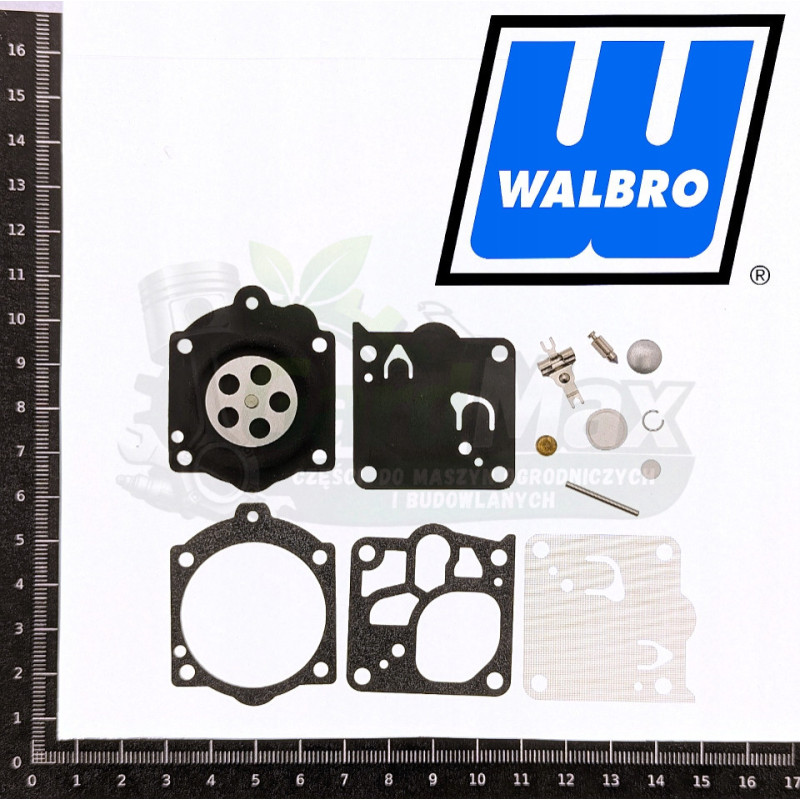 ZESTAW NAPRAWCZY GAŹNIKA HUSQVARNA K1250 K3120 WALBRO K12-WG ORYGINAŁ