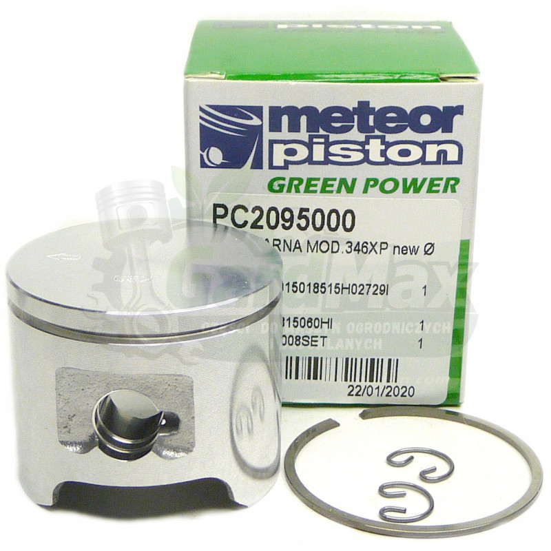 TŁOK KOMPLET HUSQVARNA 346XP śr. 44,3 mm sw. 10 mm Meteor Piston