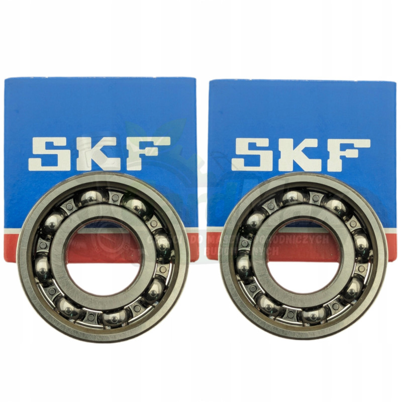 ZESTAW ŁOŻYSK WAŁU DO ZAGĘSZCZARKI WACKER 20x47x14 mm 6204 C3