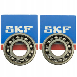 ZESTAW ŁOŻYSK WAŁU DO ZAGĘSZCZARKI WACKER 20x47x14 mm 6204 C3